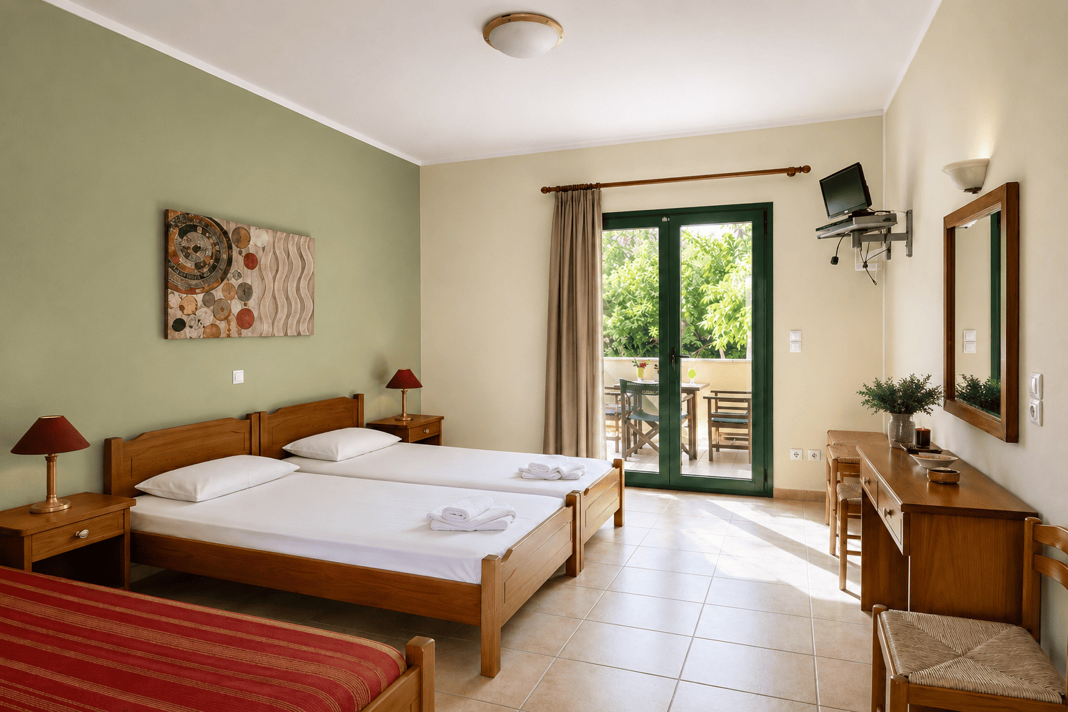 Gästezimmer in Griechenland